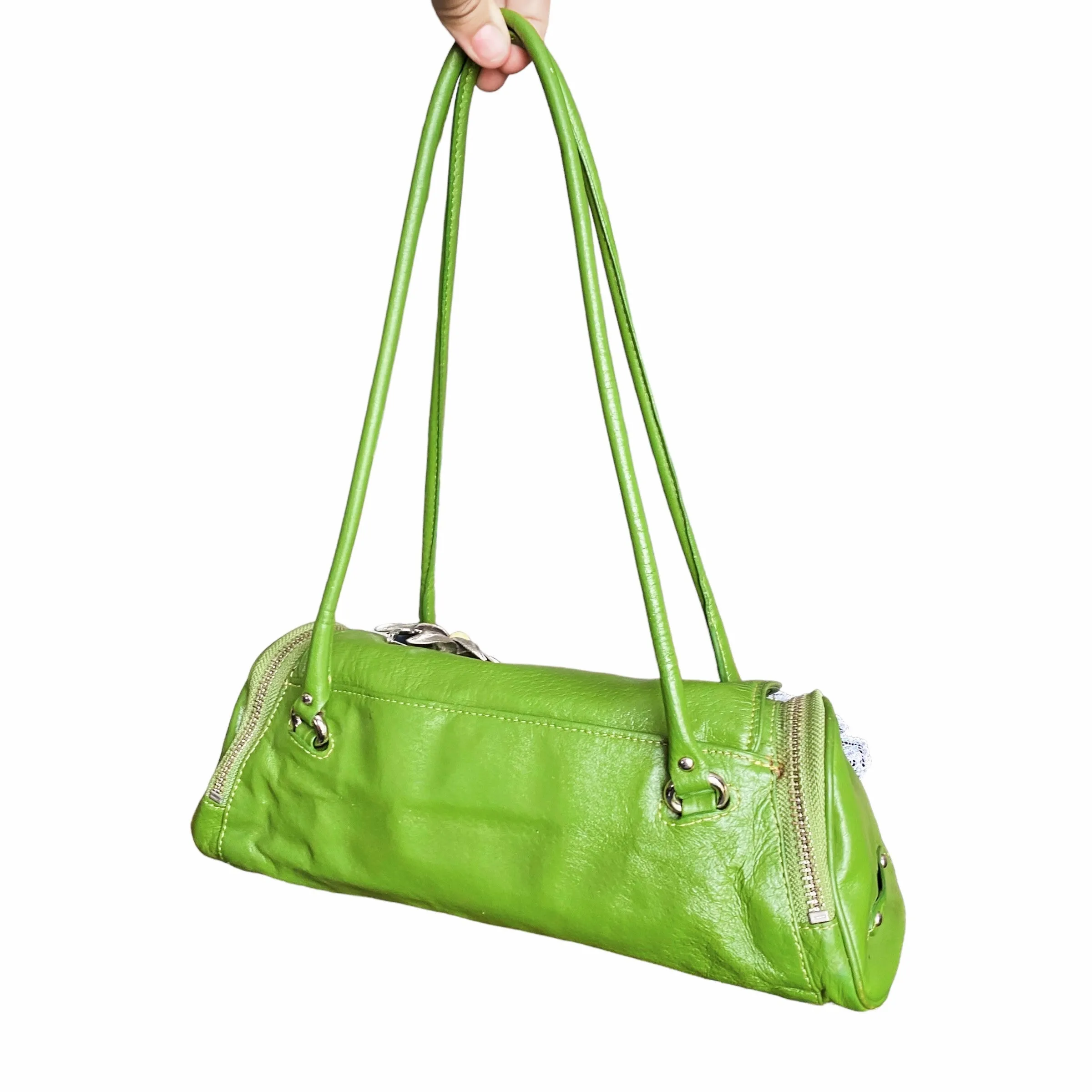 2000s Custom Reworked Barrel Bag