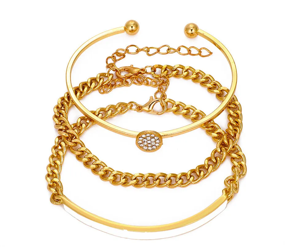 B844 - Korean Layered Bracelet