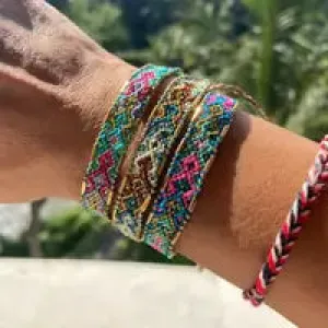 Bali Metallic Friendship Bracelet