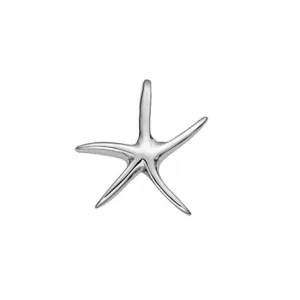 Beginnings Sterling Silver P2681 Small Starfish Pendant
