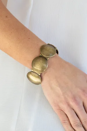 Bracelets Going, Going, GONG! - Brass B2049