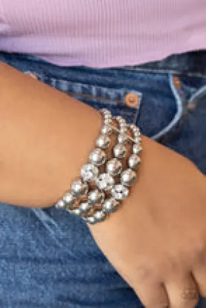 Bracelets  Icing On The Top - White B272