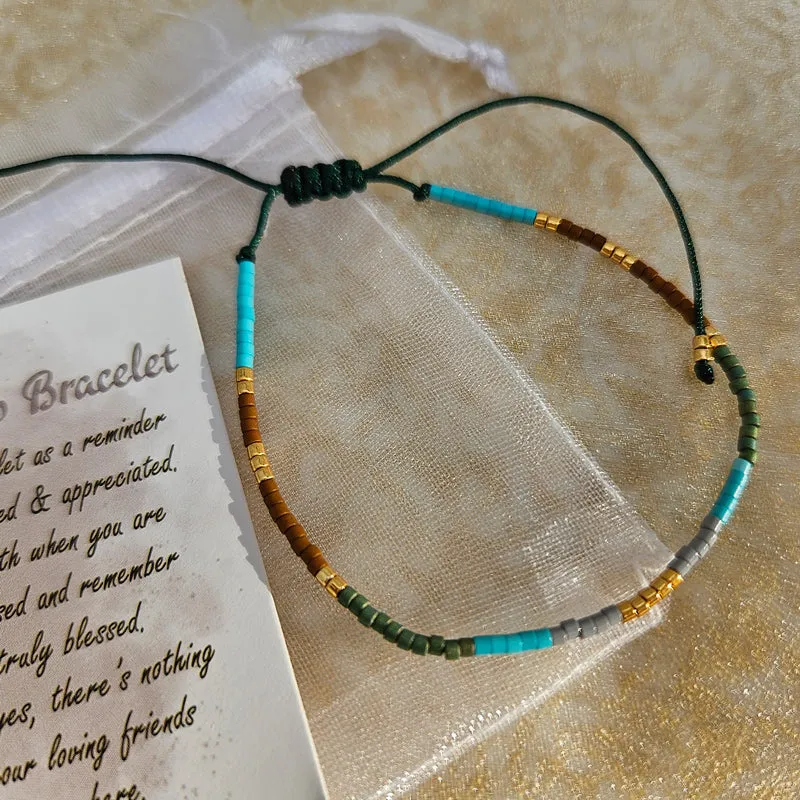 Friendship Bracelet - Green