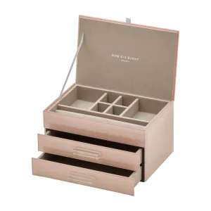 GABRIELLA Blush Medium Jewellery Box