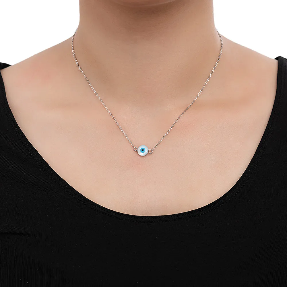 Greek Eye Necklace
