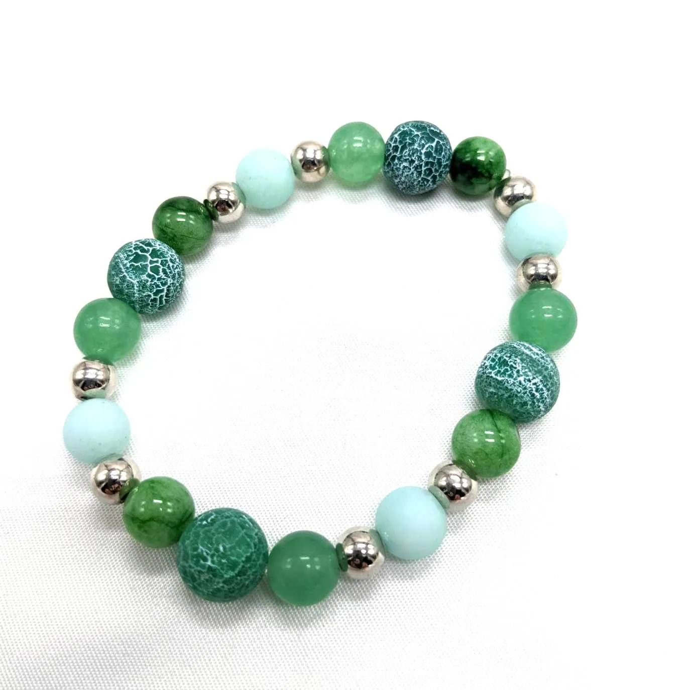 Green Bead Bracelet