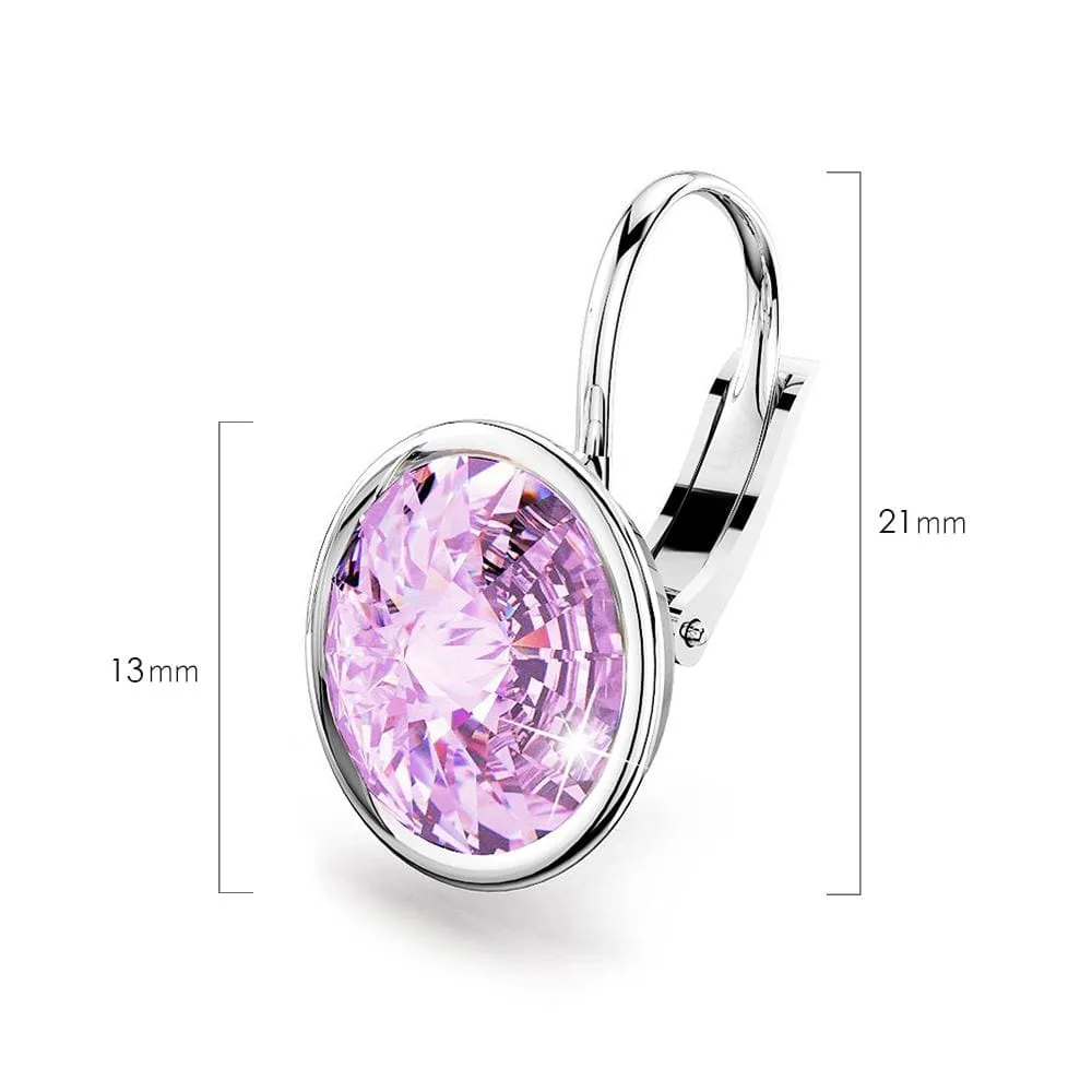 Kassandra Crystal Drop Earrings Embellished With SWAROVSKI Crystals