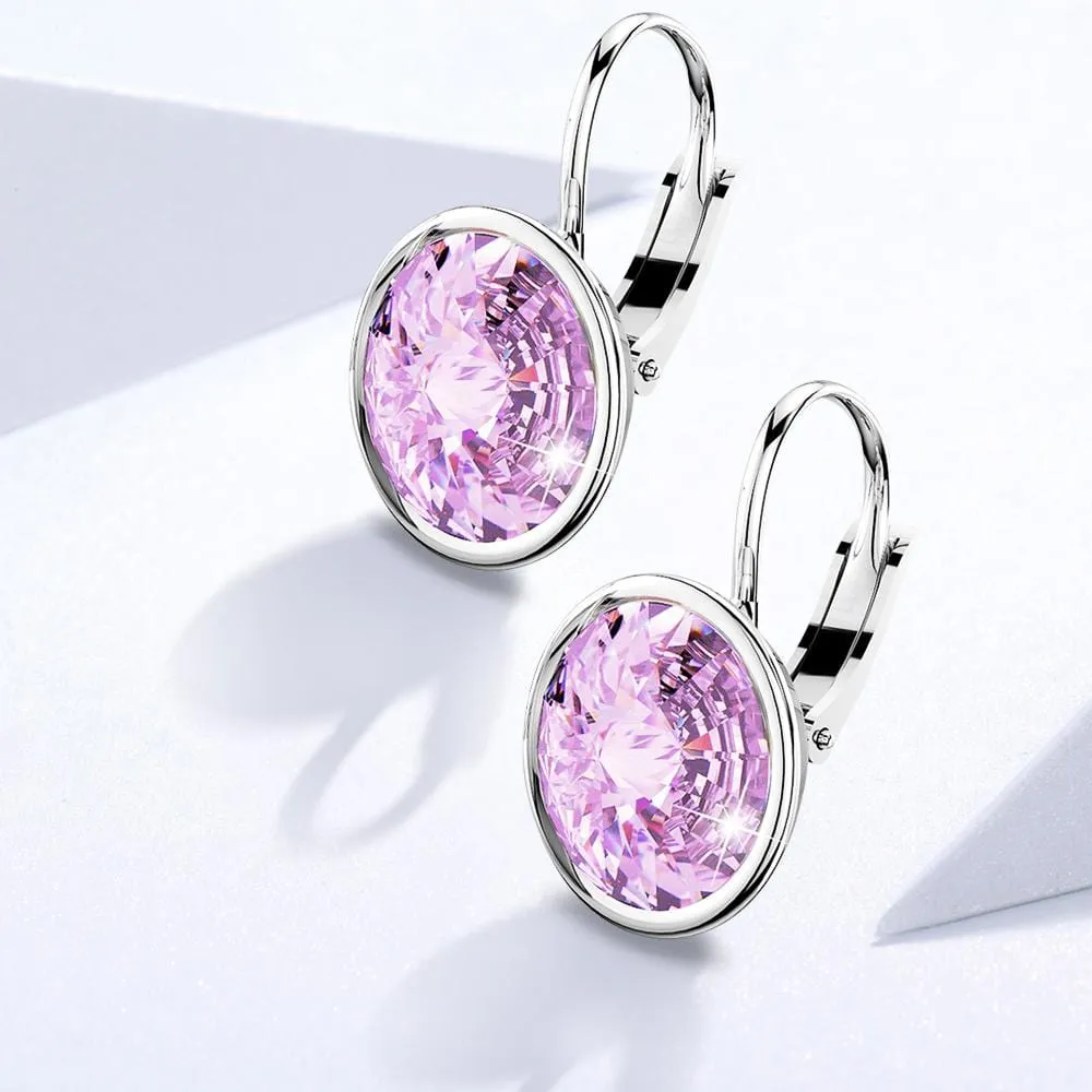 Kassandra Crystal Drop Earrings Embellished With SWAROVSKI Crystals