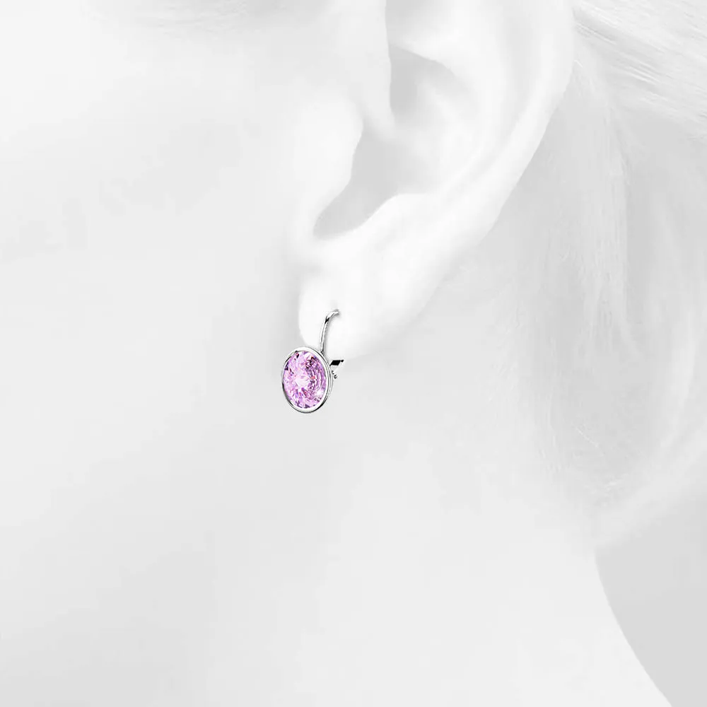Kassandra Crystal Drop Earrings Embellished With SWAROVSKI Crystals