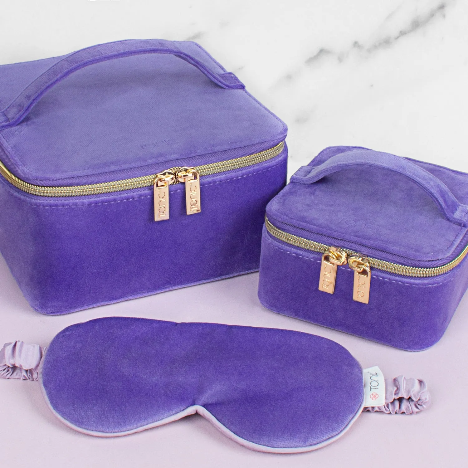 Large Jewellery Cube - Luxe Velvet Iris