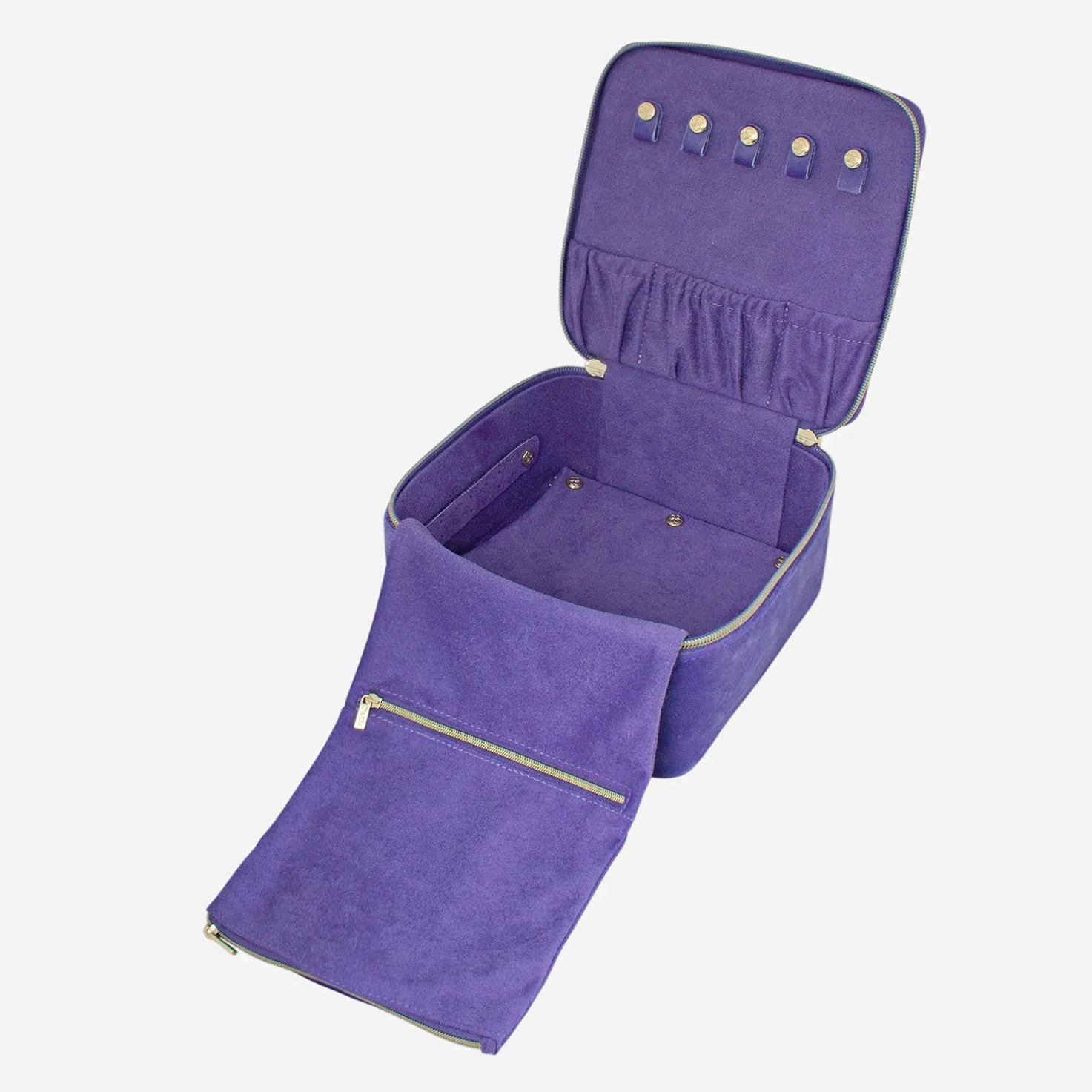 Large Jewellery Cube - Luxe Velvet Iris