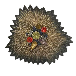 Like The Sun Brooch in Gold