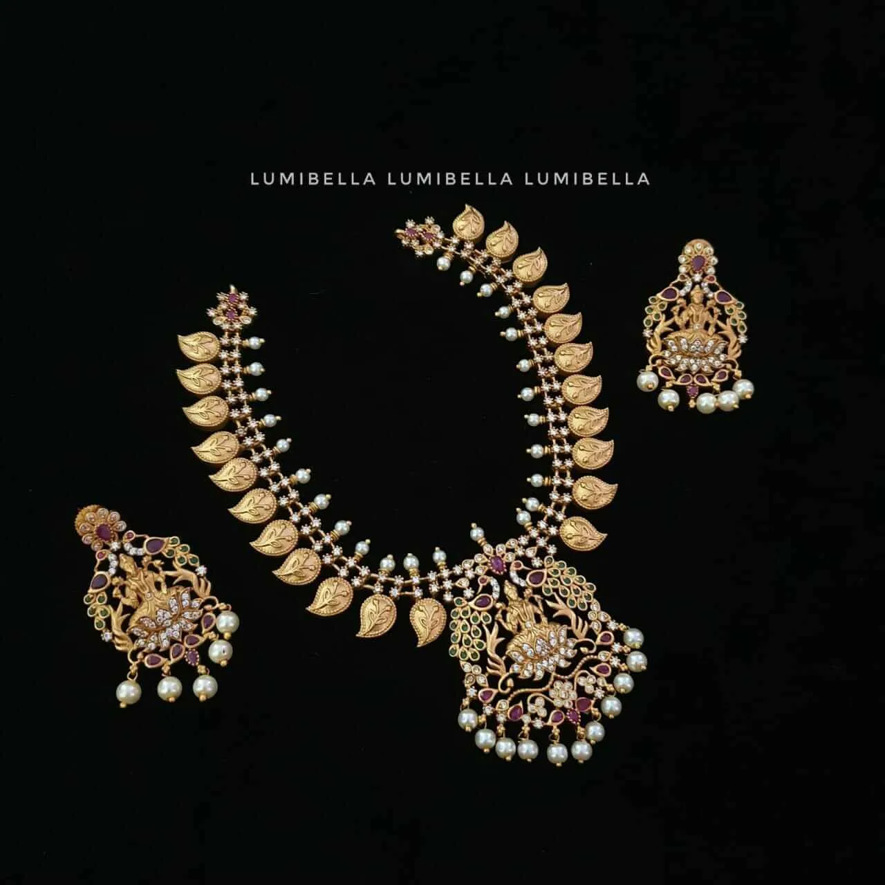 Matte Laxmi Style Neckset