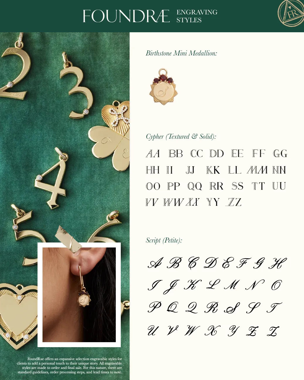 Numbers, Engravable & Pave Heart Festoon Chain Bracelet : in Yellow Gold with Diamonds