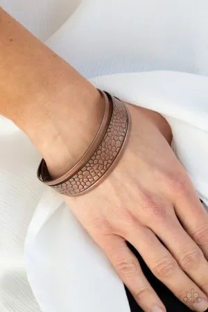 Paparazzi Bracelet ~ Jungle Jingle - Copper