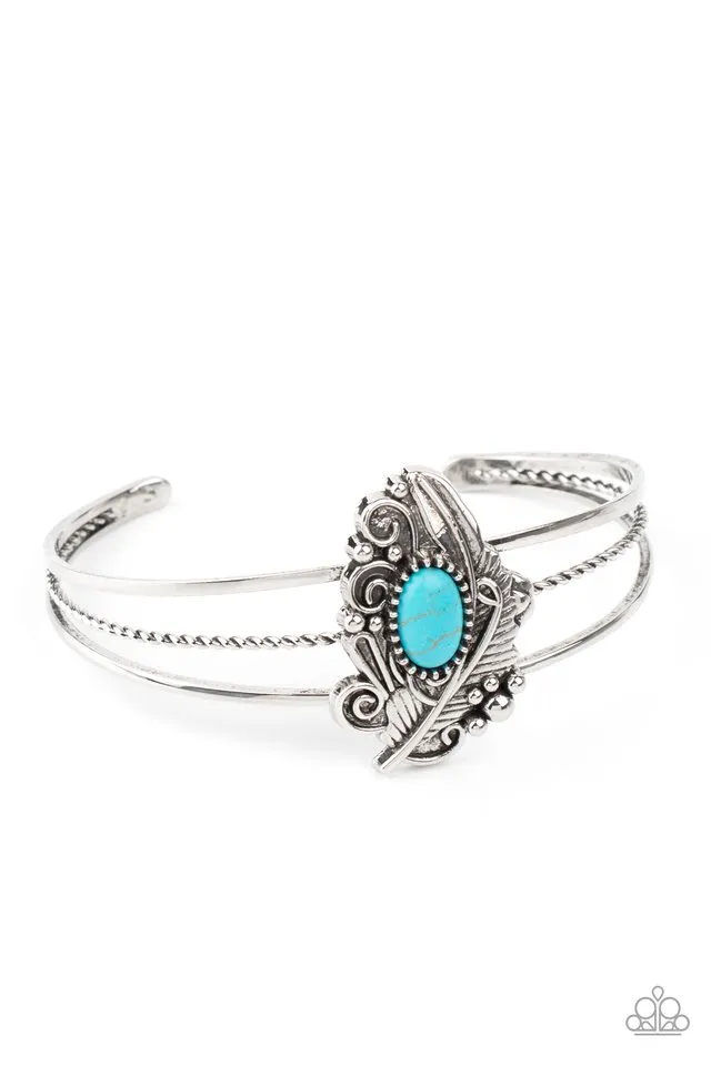 Paparazzi Bracelet ~ Sahara Solstice - Blue