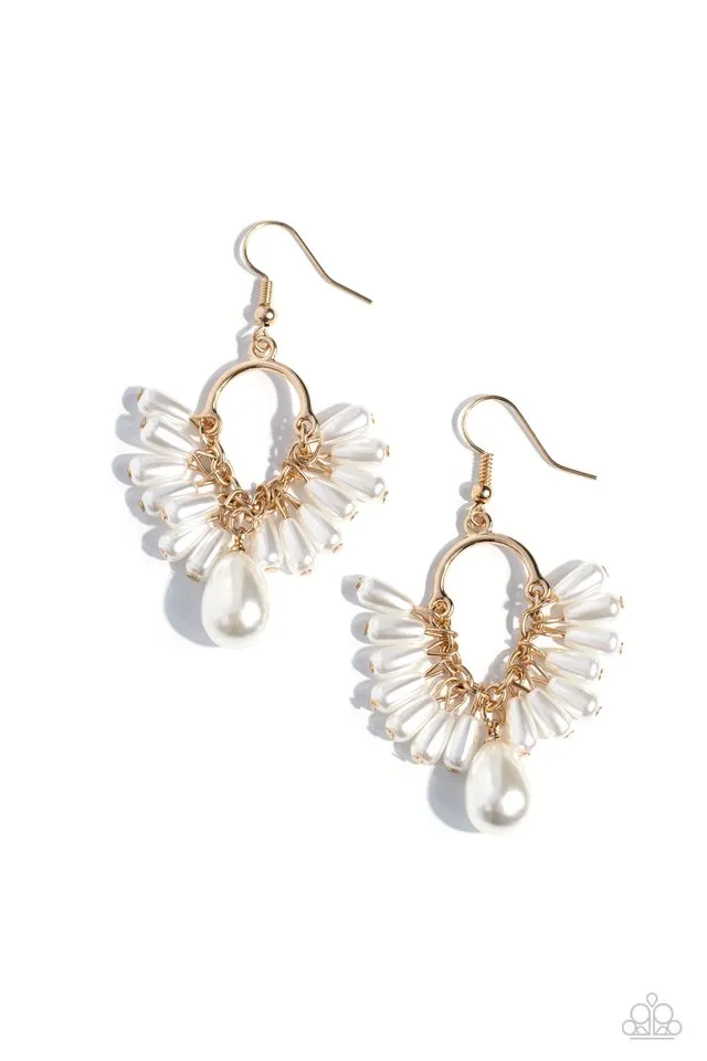 Paparazzi Earring ~ Ahoy There! - Gold