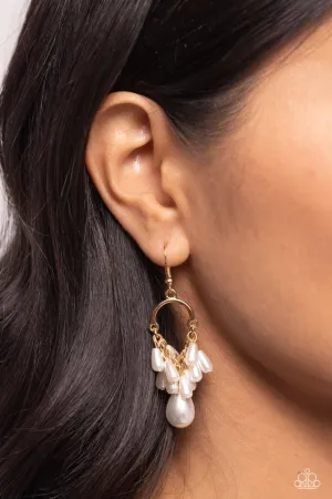 Paparazzi Earring ~ Ahoy There! - Gold
