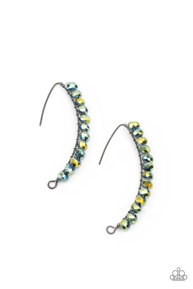 Paparazzi Earring ~ GLOW Hanging Fruit - Multi