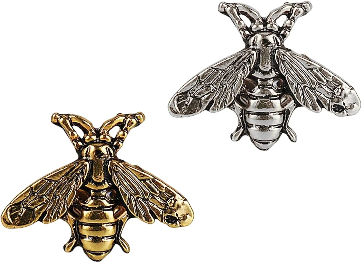 Retro Cute Bee Brooch Pin Set Vintage style Animal Lapel Brooches Novelty Funny Pins Fashion Jewelry Suit Brooches Accessories for Women Men