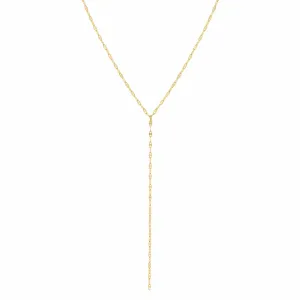 Ruby Lariat Necklace