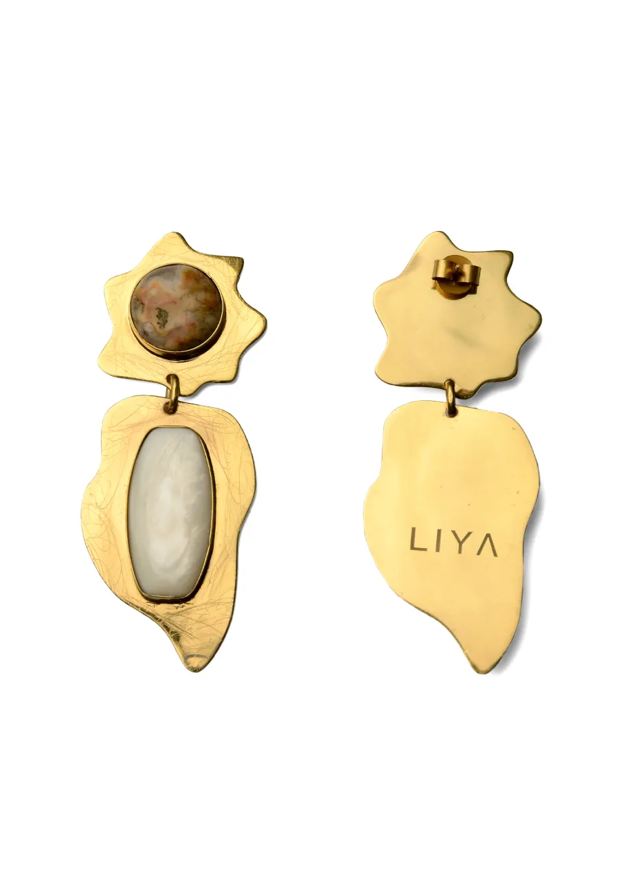 SADAF SUN EARRINGS