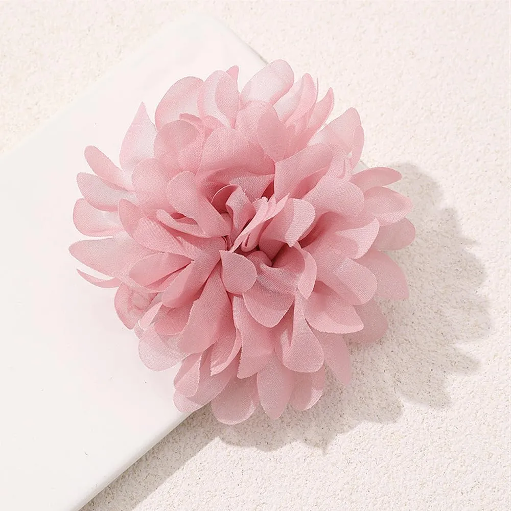 Super Large Rose Flower Brooches for Women,Simulated Camellia Fabric Floral Lapel Pin for Wedding,Dress Suit Ceremony Jewelry Accessories