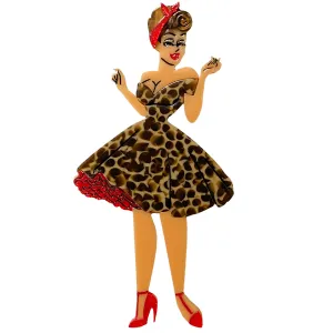 Twirl It Brooch by She Loves Vintage x Lipstick & Chrome
