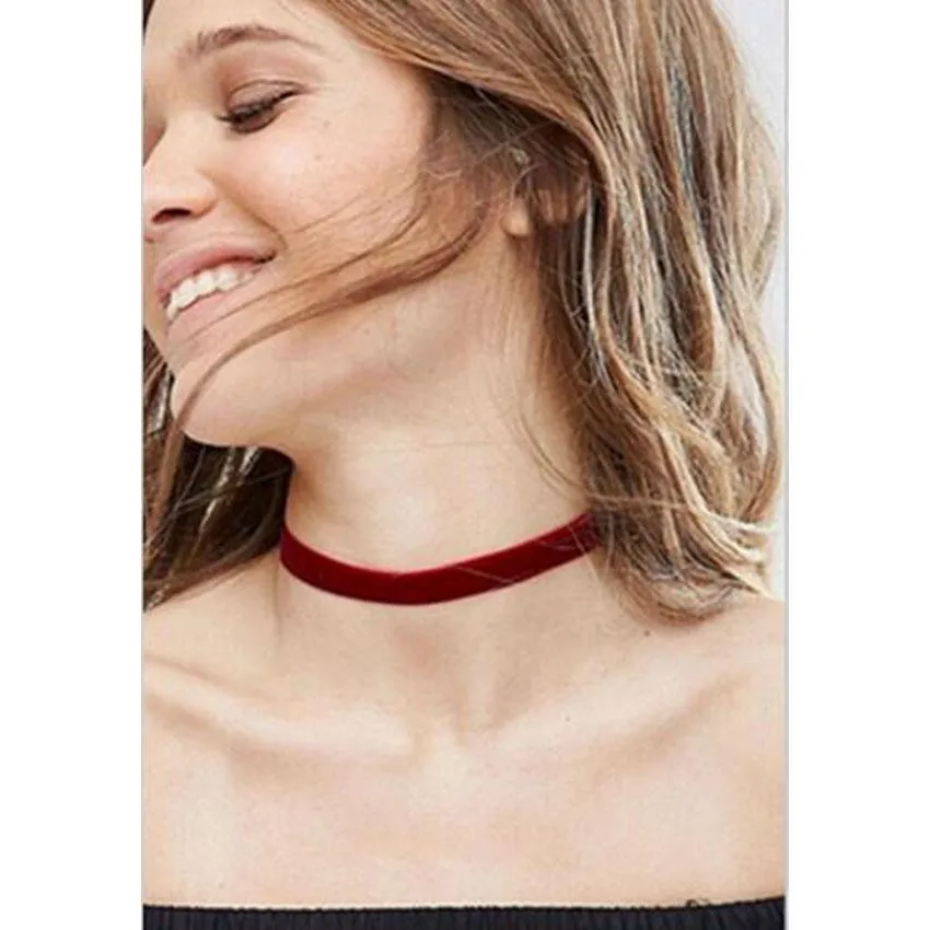 Velvet Love Choker Set