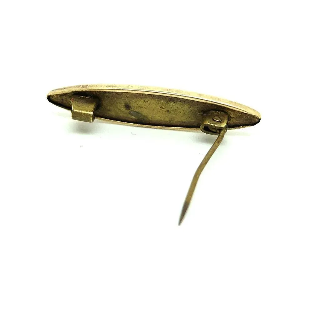 Vintage 1930s Gilt 'Baby' Name Brooch