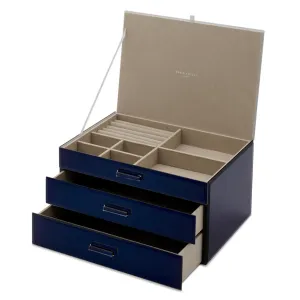 XL Jewellery Box | Navy Glass